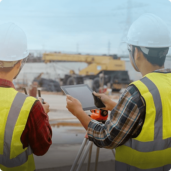 Permitting process visualization with construction imagery