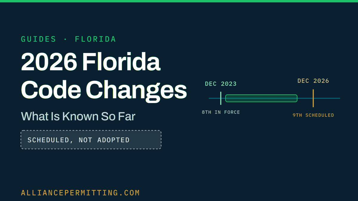 2026 Florida Building Code Changes: What Is Known So Far