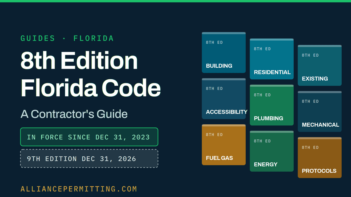 The 8th Edition Florida Building Code: What's in Force Now, and Filing Before the Switch